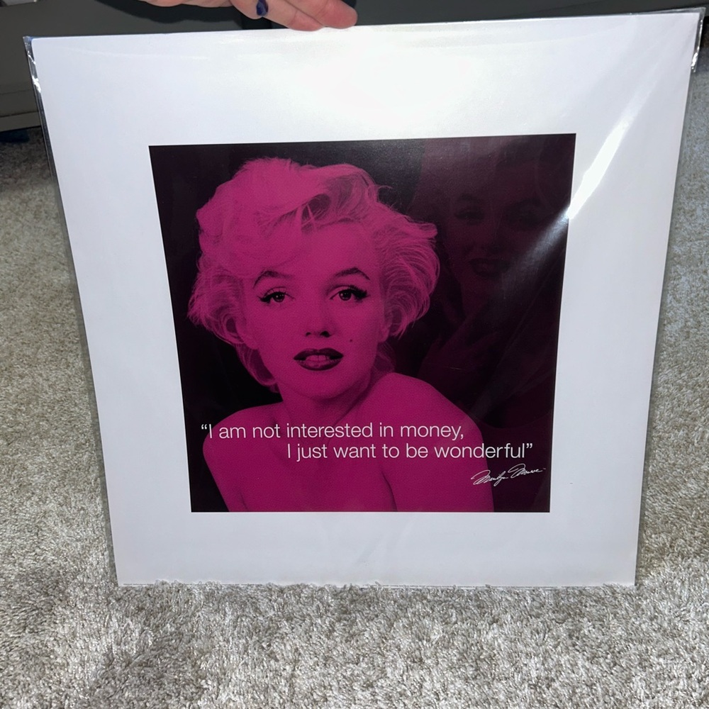 Marilyn Monroe wall art